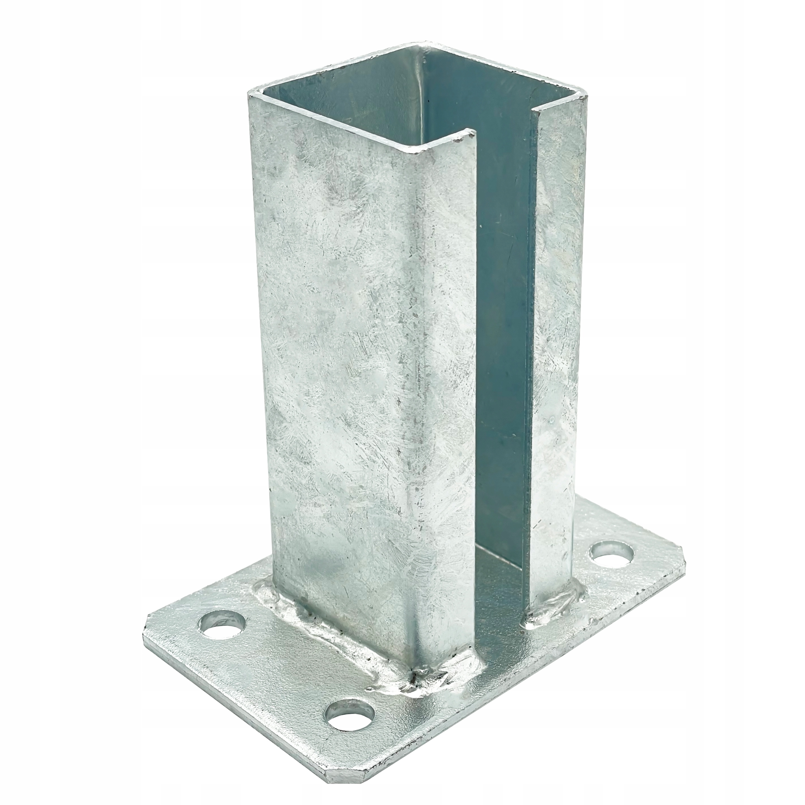2 x Podstawa do słupka do furtek i bram 70x70mm