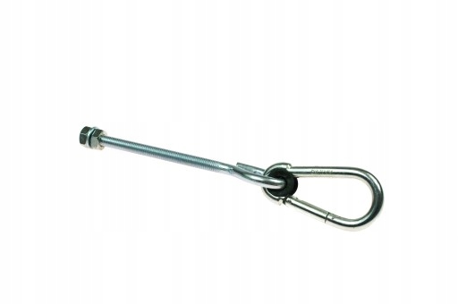 Hak huśtawkowy z karabińczykiem M10x190mm, haki