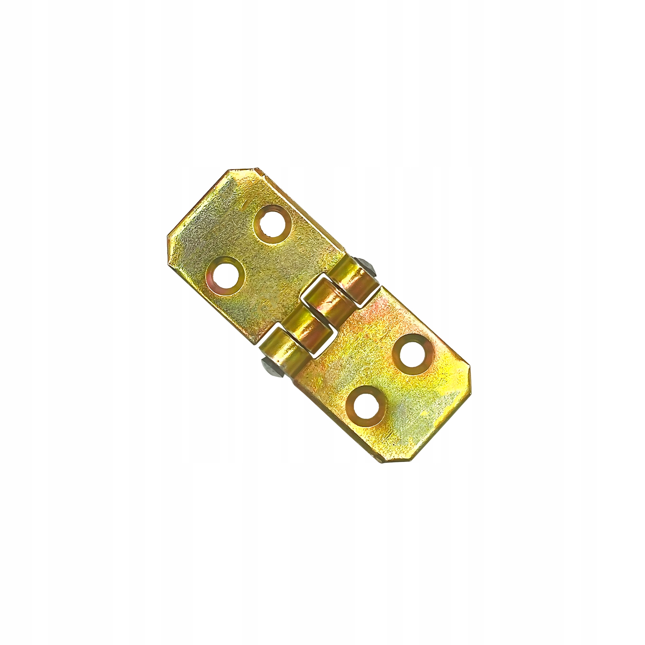 Zawias budowlany 20x50mm zawiasy łamane ocynk żółty
