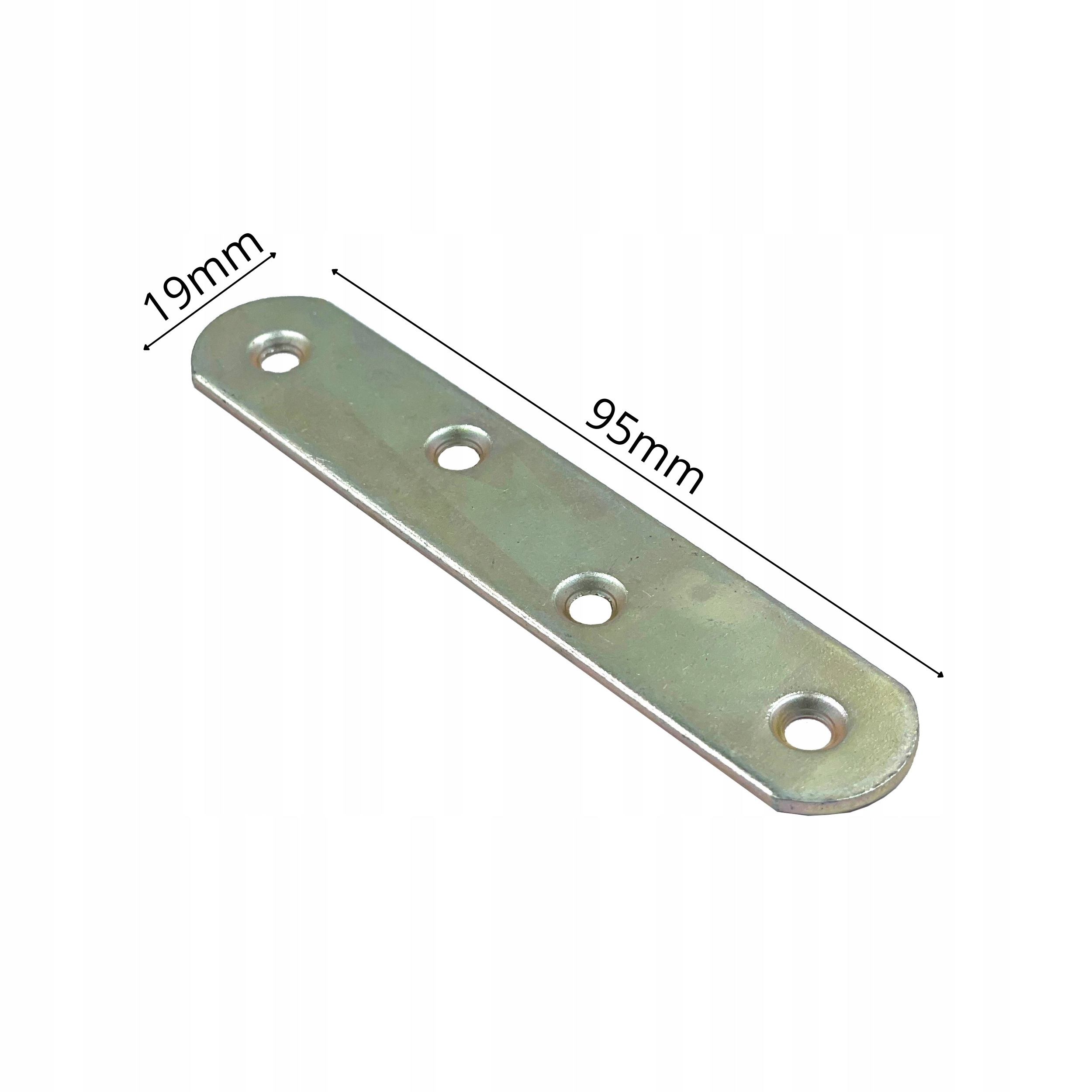 ŁĄCZNIK PŁASKI KRZESŁOWY MEBLOWY 100x20mm LR4 - obrazek 2