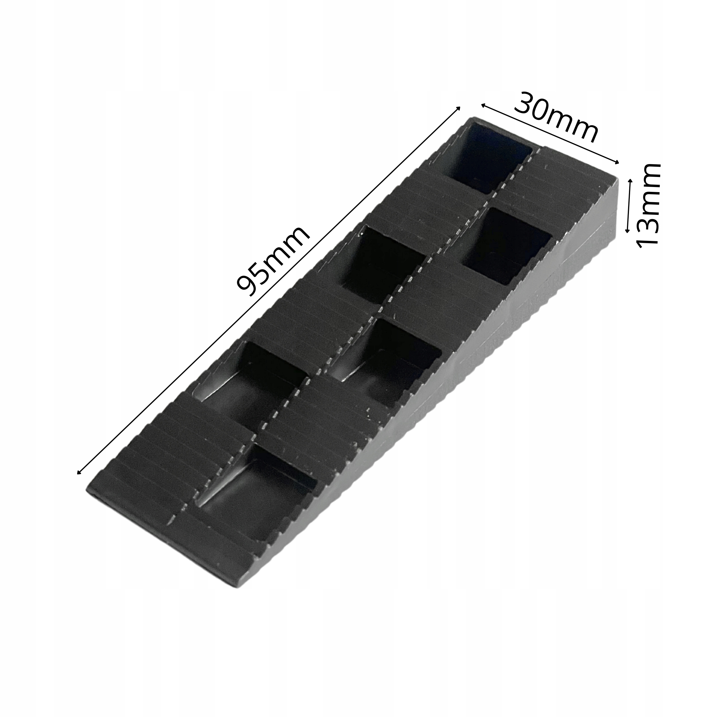 Kliny montażowe 14x30x90mm Klin do montażu okien okna 10 sztuk S plastikowe - obrazek 2