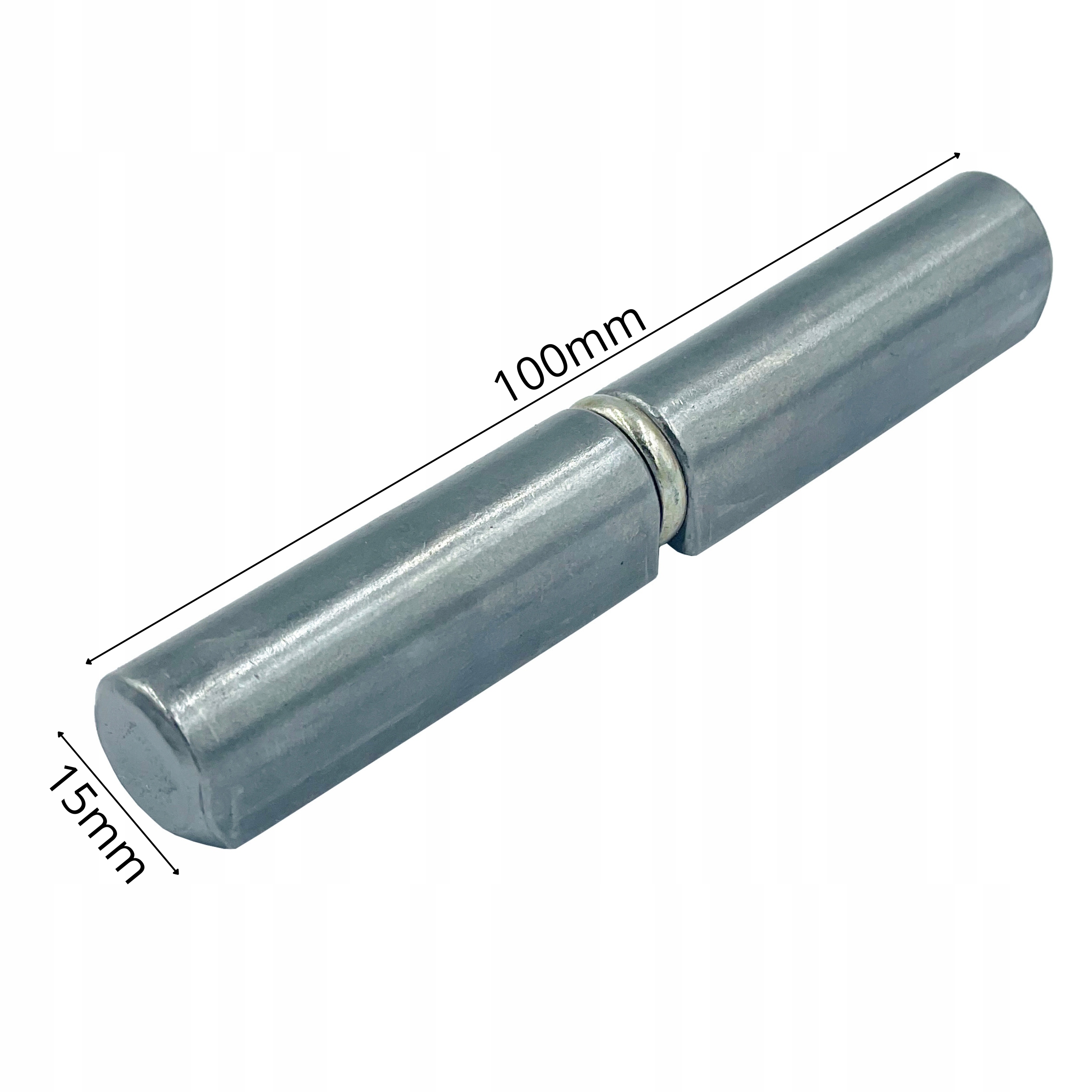 2 x Zawias toczony do przyspawania zawiasy DO wspawania 100x14MM łezka - obrazek 2