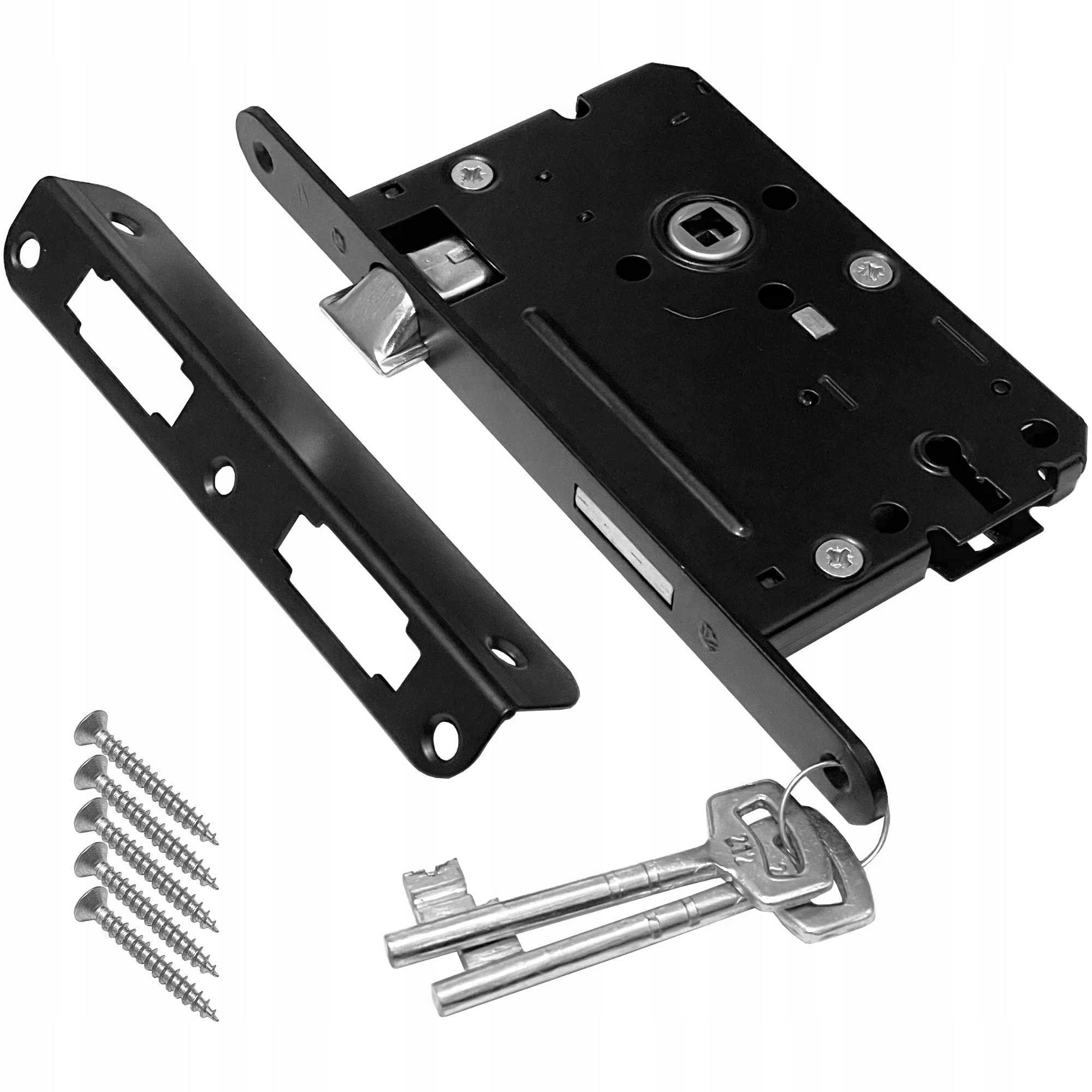 Zamek 72/60 na klucz wielozastawkowy DOM POLSKA lewy